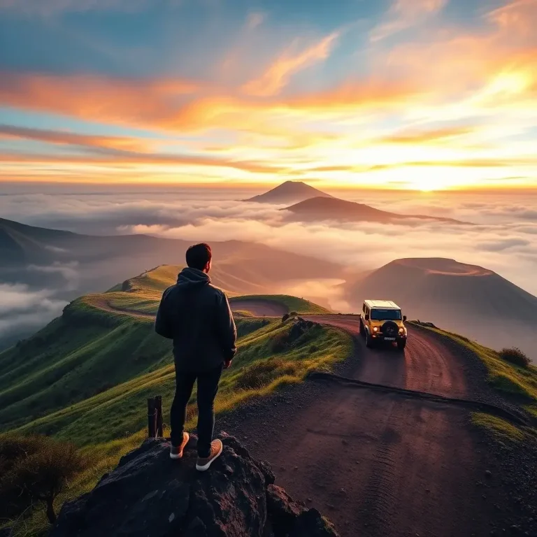 Bromo Route via Tosari: A Scenic Alternative to the Traditional Path