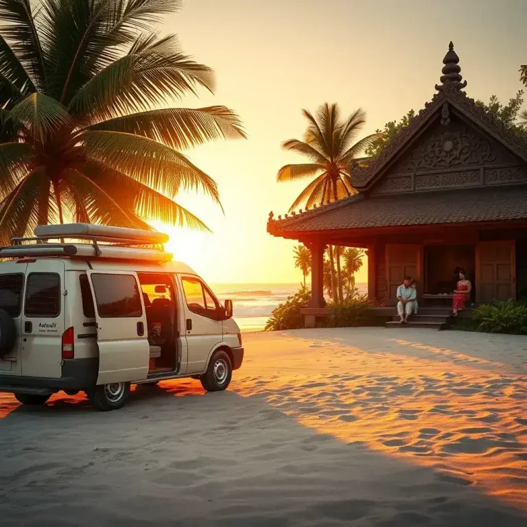 The Living Canvas: How Bali’s Coastal Van Life and Cultural Homestays Are Painting a New Era of Mindful Exploration