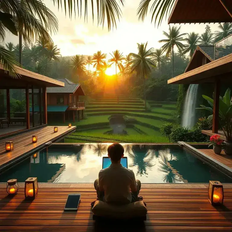 The Regenerative Canvas: How Bali’s Luxury Villas and Hidden Waterfall Tours Are Painting a Future of Mindful Abundance