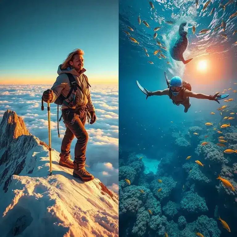The Dance of Depths and Heights: Where Mountaineering Gear Meets the Coral Kingdom