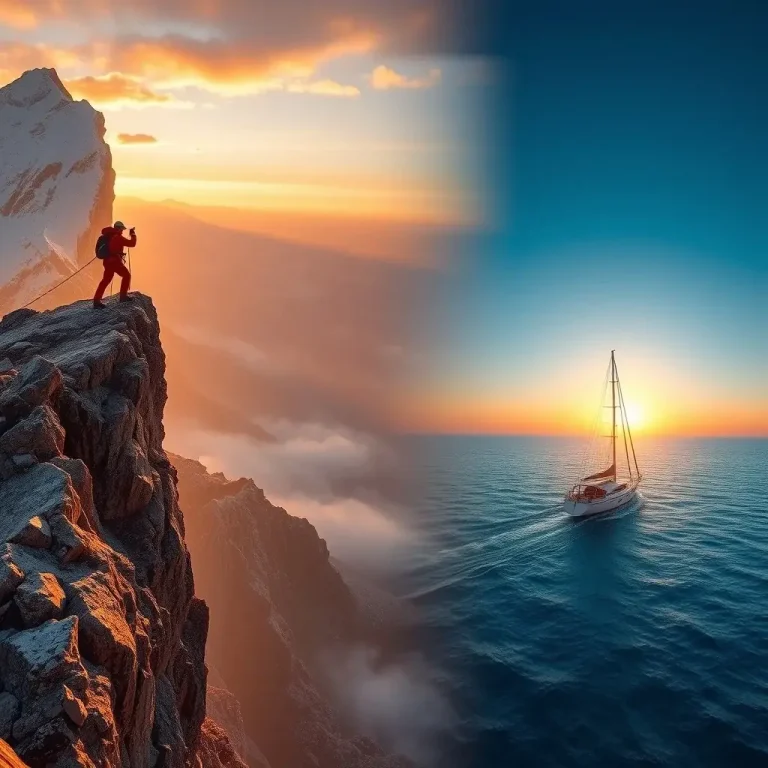 The Whispering Giants: How Alpine Climbing and Ocean Cruising Reveal the Soul of the Wild