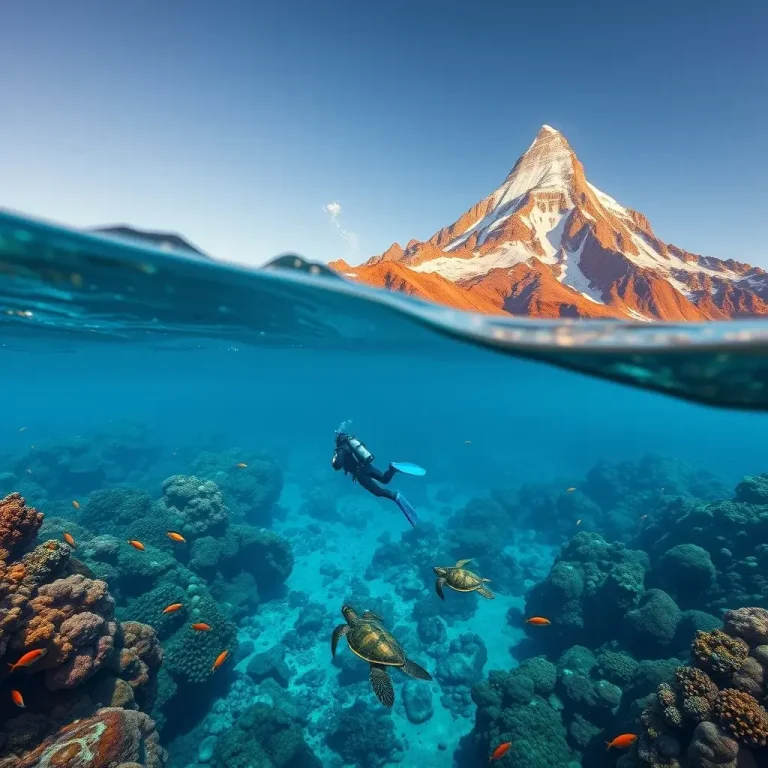 The Alchemy of the Abyss: Where Deep Sea Diving Meets the Untamed Majesty of Mountain Peaks