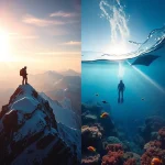The Last Breath of the Wild: Where Alpine Peaks and Ocean Depths Reveal Earth’s Fragile Majesty