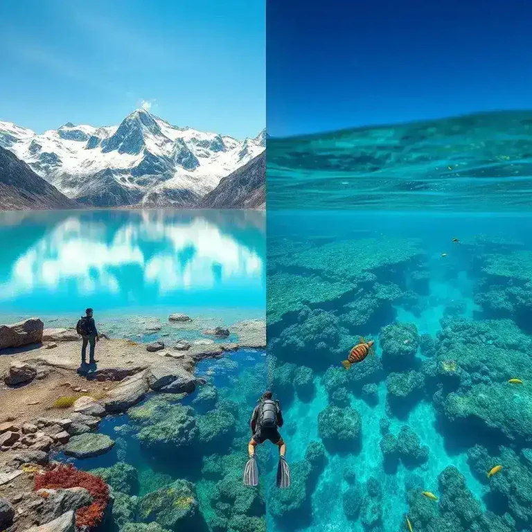 The Sacred Currents: Where High-Altitude Lakes and Ocean Depths Reveal Earth’s Liquid Soul