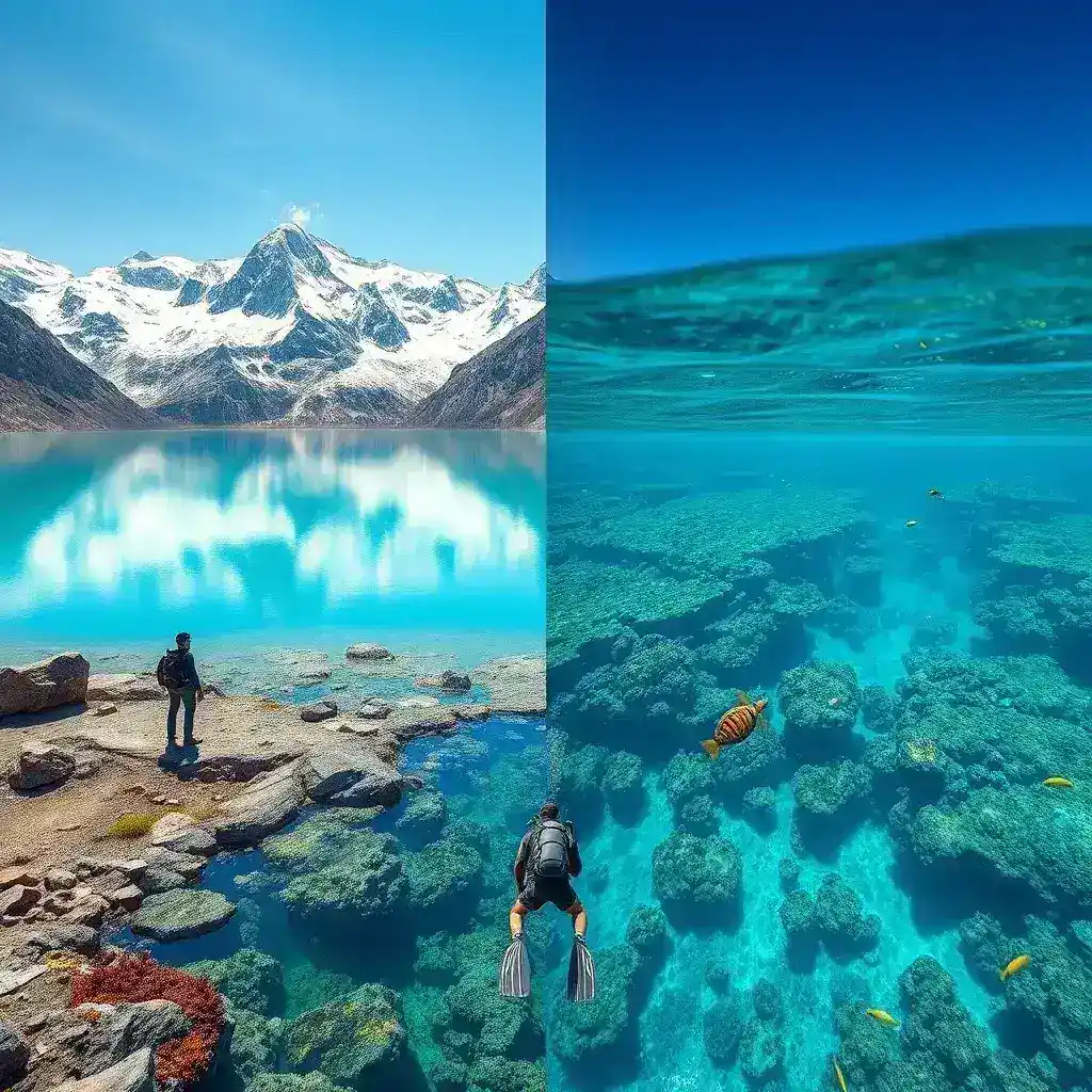 The Sacred Currents: Where High-Altitude Lakes and Ocean Depths Reveal Earth’s Liquid Soul