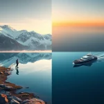 The Liquid Sky: Where High-Altitude Lakes and Ocean Cruising Reveal Earth’s Mirrored Soul